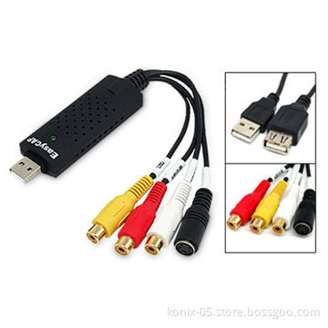 USB 2.0 Video Gabber with Audio, Supports Microsoft Windows 2000 and XP